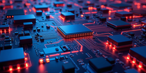 ON Semiconductor品牌标识，安森美半导体公司品牌，红色背景，白色字母标识，功率半导体制造商