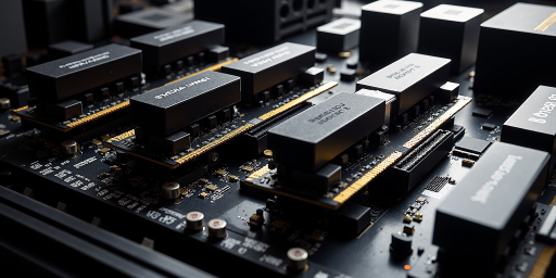 TDK品牌标识，日本知名电子元器件制造商，黑色背景，白色字母标识，专业工业设计风格